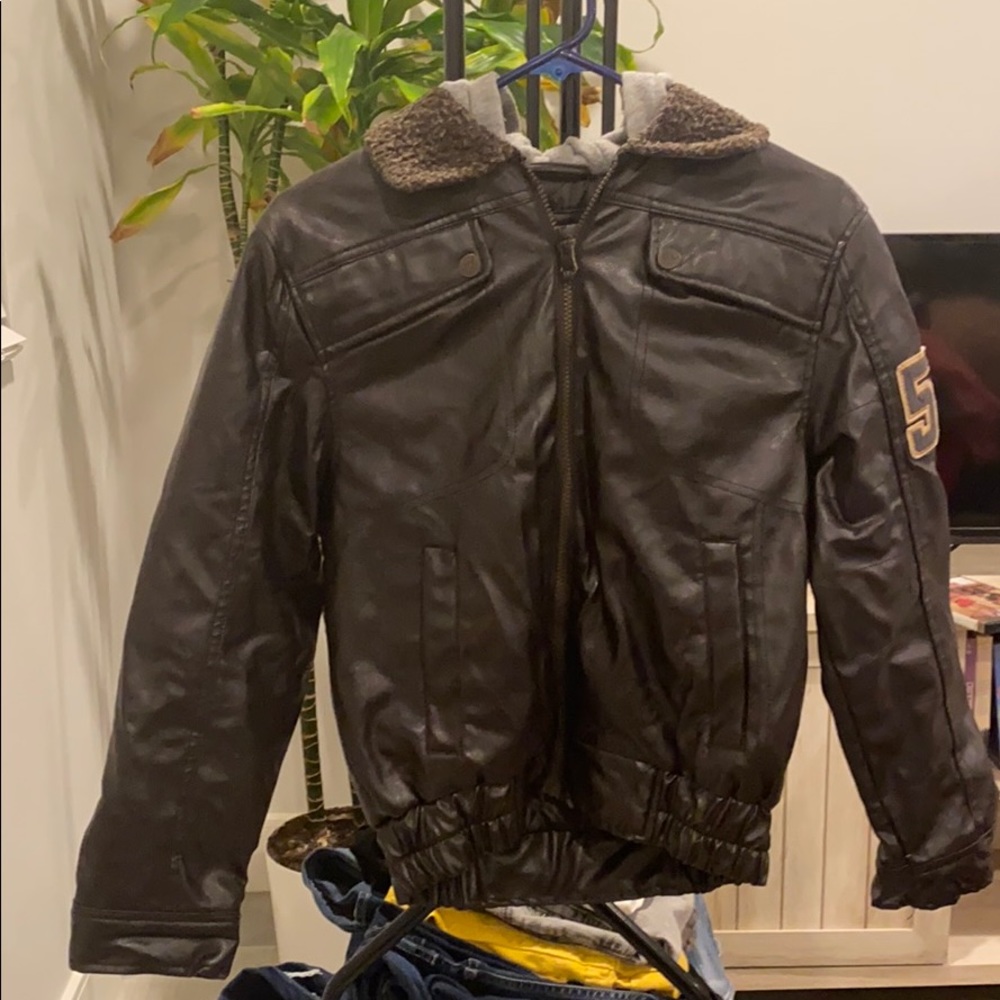 Leather jacket
